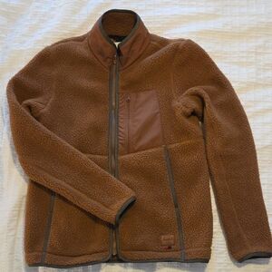 Herschel Women's Brown Fleece Jacket